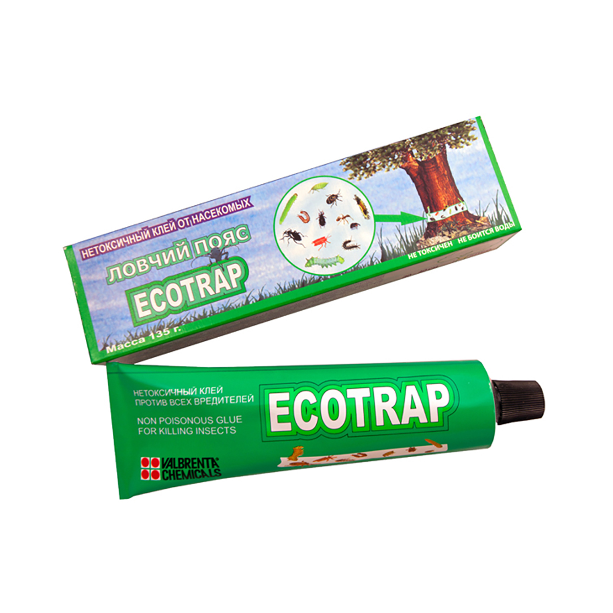 Средство от насекомых-вредителей "ecotrap" клей 135 г (1/50)