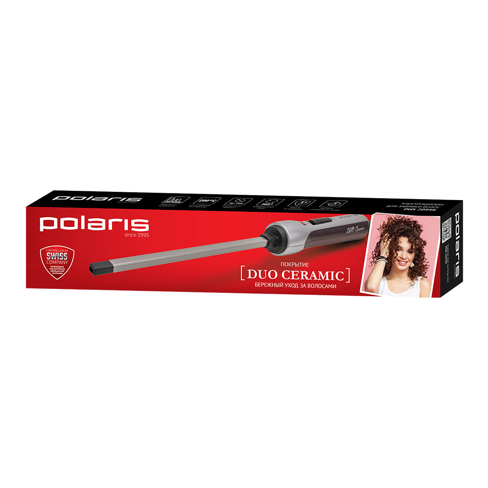 Щипцы для укладки волос phs 2095k 25 вт (1/24) "polaris"