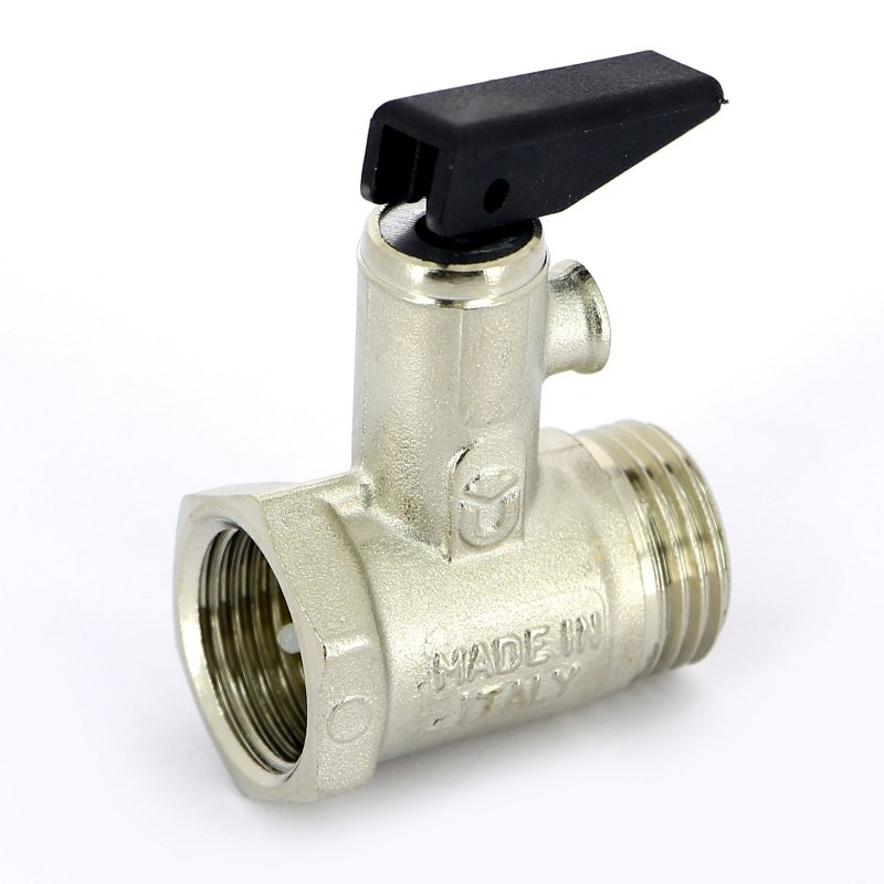 Клапан обратный 1/2' ITAP для водонагревателей 8,5 бар со сбросником и ручным спуском