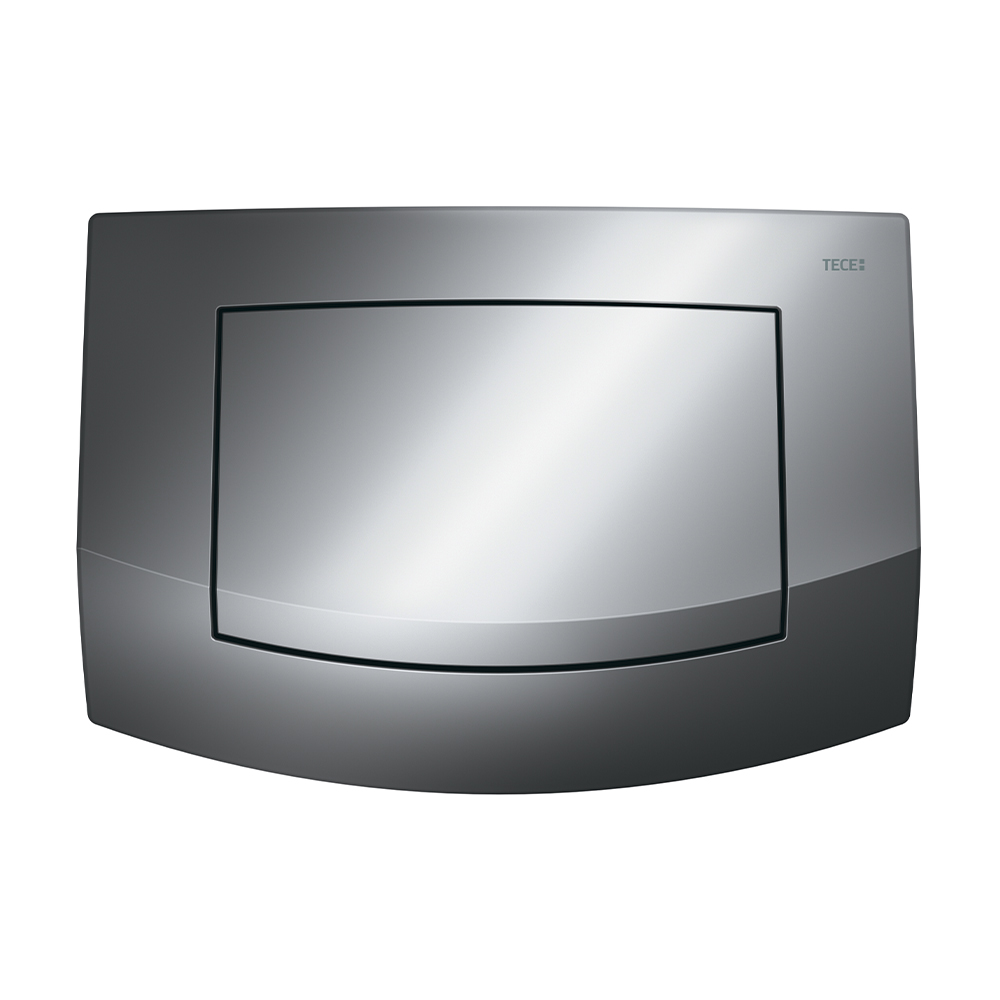 Пластиковая панель смыва TECEambia хром глянцевый для инсталляции унитаза 152 x 214 x 22 мм