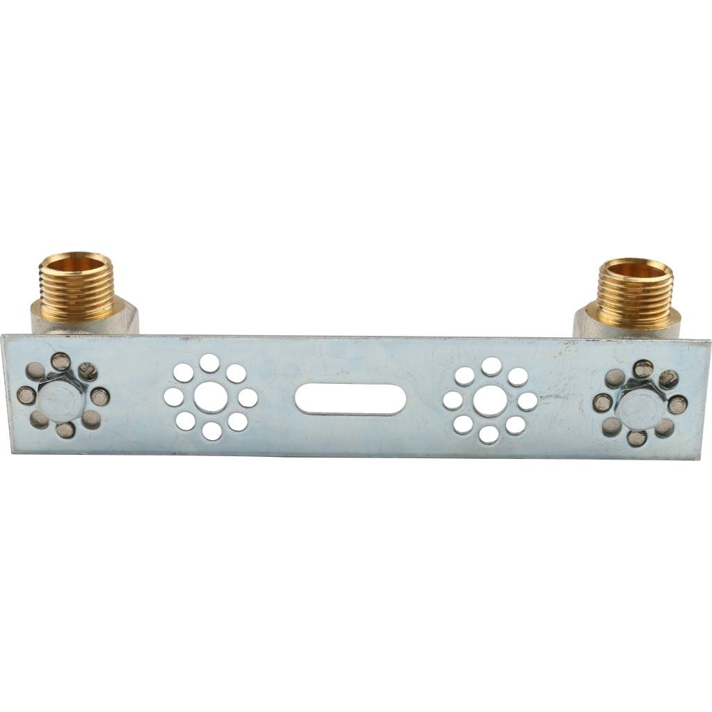 Угол переходной на планке 16 х 1/2'' ВР под обжим TIEMME для металлопласта