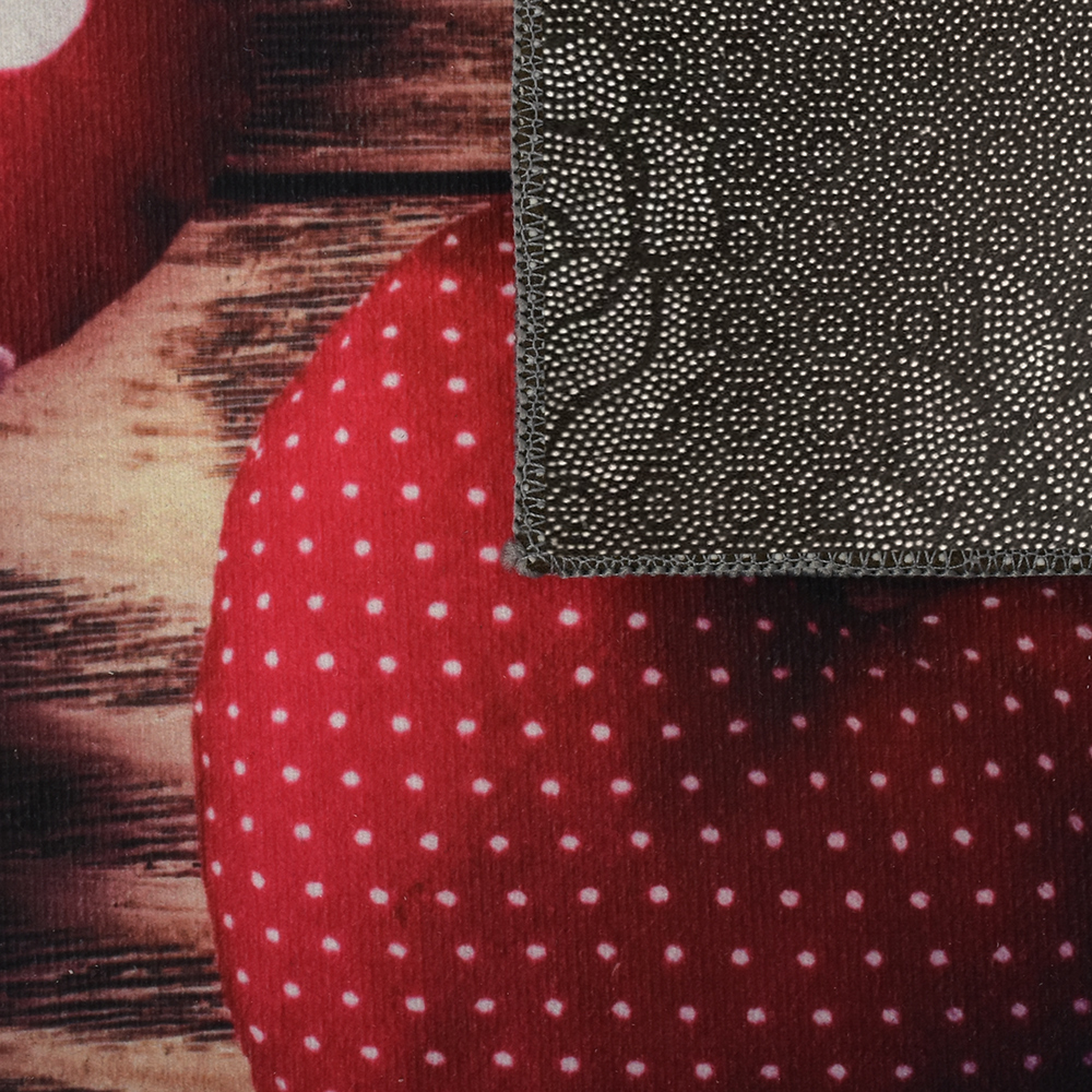 Коврик влаговпитывающий "velur" 50*80 см "welcome", коллаж с сердцами (1/10) "vortex" 24243