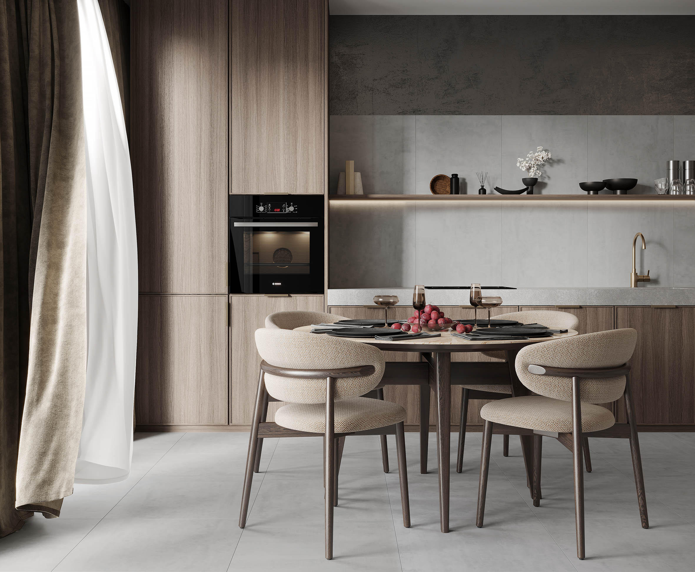 Flagman керамогранит серый 59,70x119,70