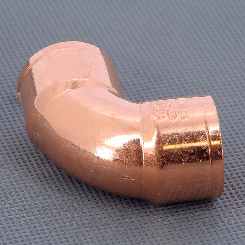 Угол двухраструбный 90° VIEGA пайка 28 мм медный