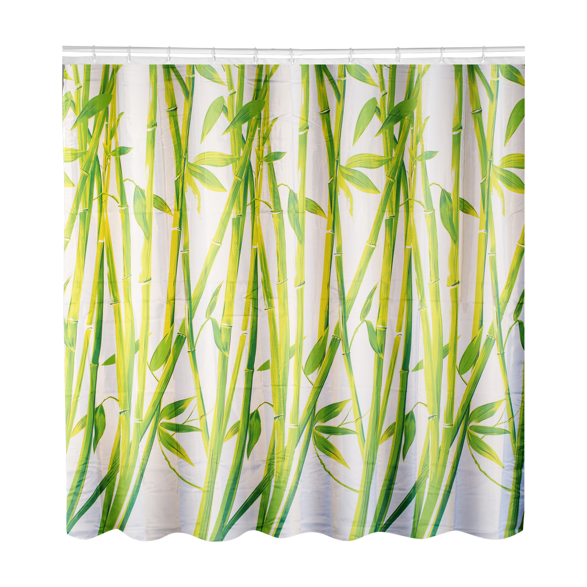 Штора для ванной 180*180 см (полиэстер) "бамбук" (1/20) "swensa" swc-70-22