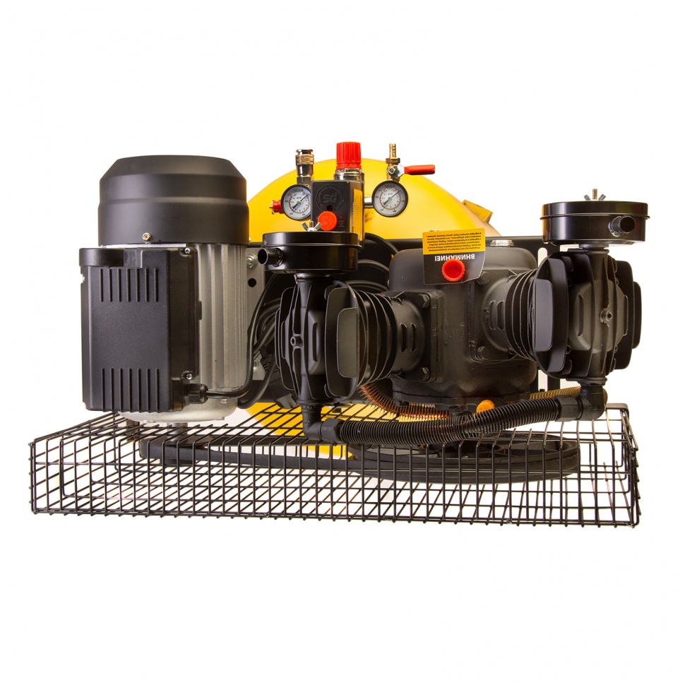 Компрессор воздушный BCV2200/100V, ременный привод , 2.3 кВт, 100 литров, 440 л/мин Denzel (58112)