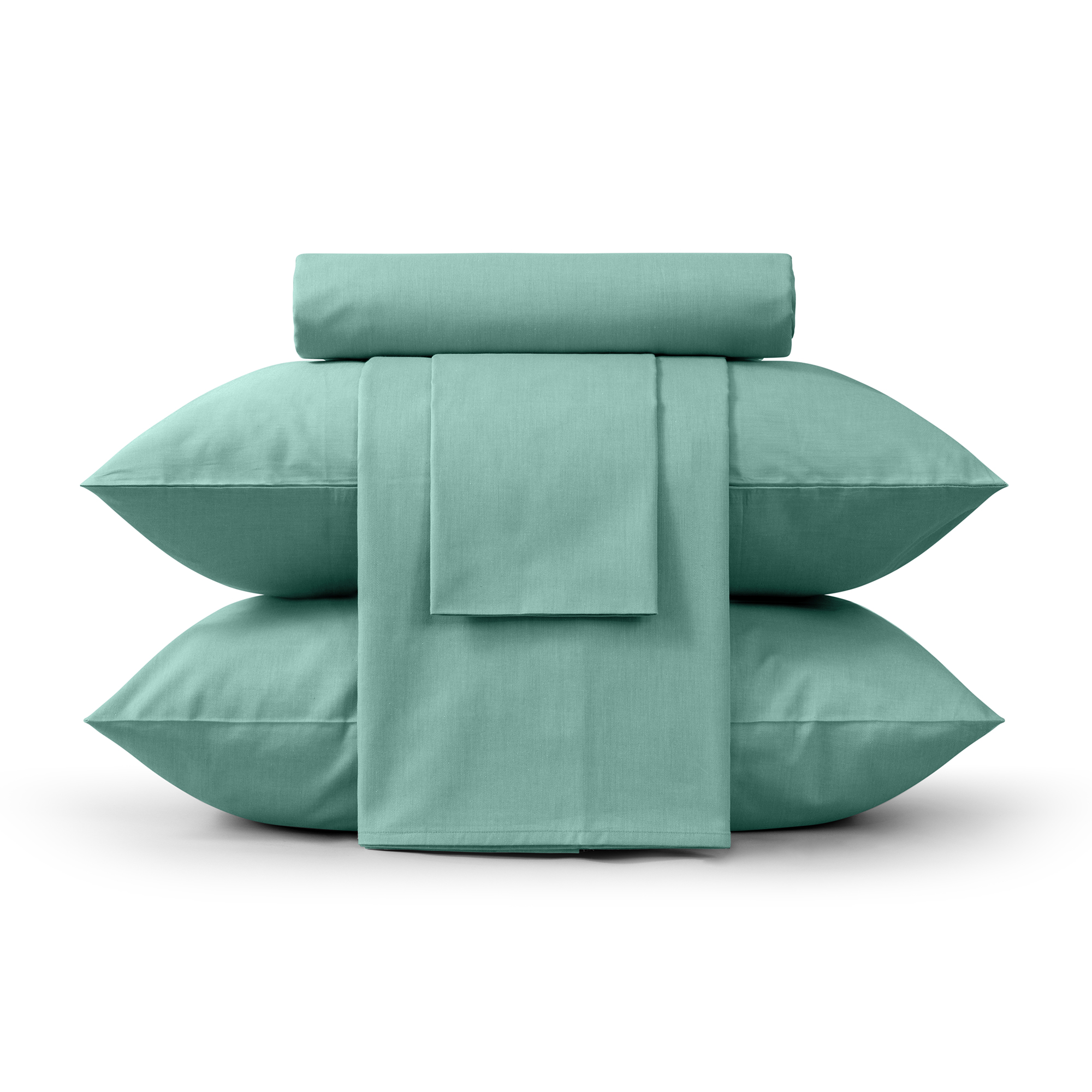 Постельное белье "verossa melange" emerald евро