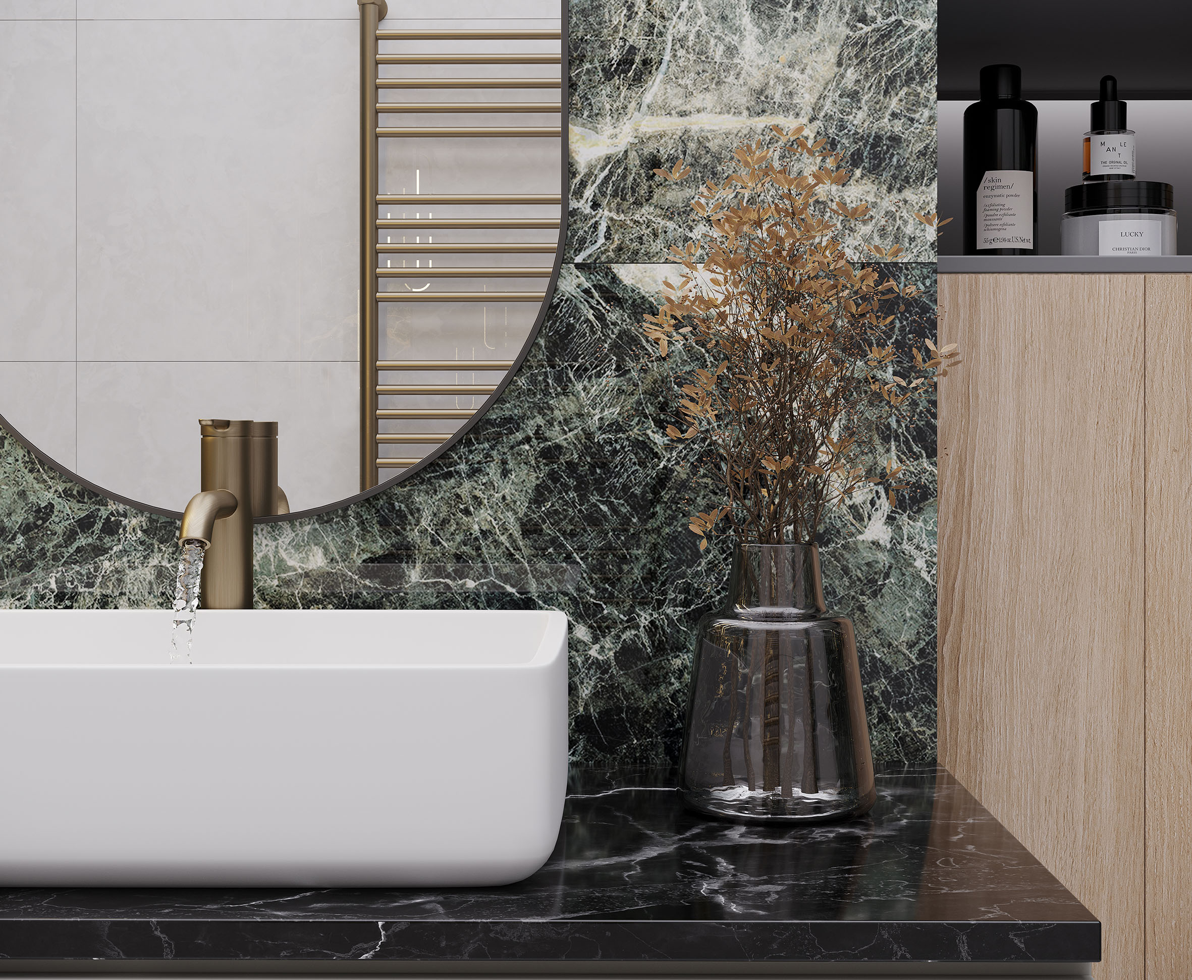 Nembus green керамогранит полированный 60x120