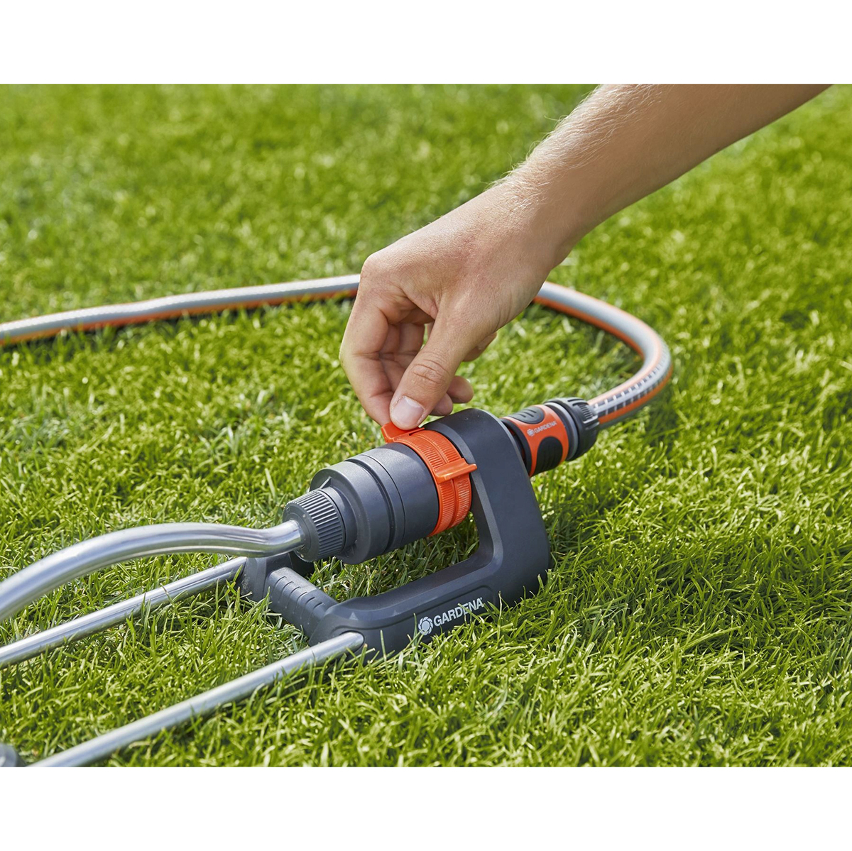 Дождеватель осциллирующий "aqua s" (1/10)  "gardena" 18700-20.000.00