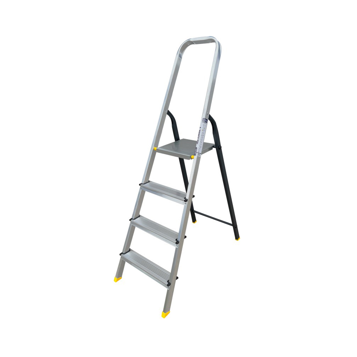 Стремянка комбинированная 4 ступени (1) "алюмет"