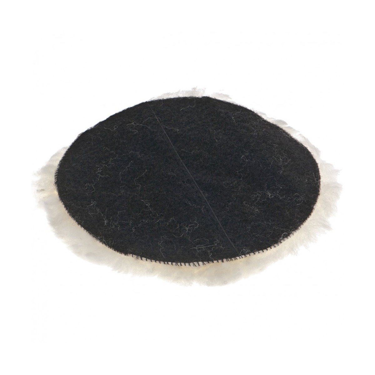 Насадка полировальная шерсть натур. на липучке 180 мм (1/100/200) "matrix"