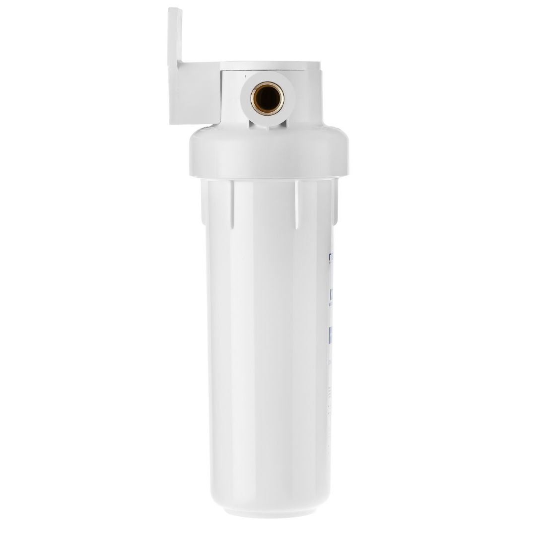 Корпус Гейзер Базис 10" 3/4 матовый для холодной воды, с латунными вставками