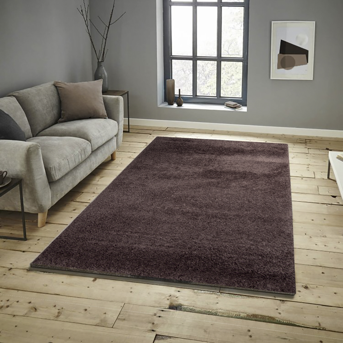 Ковер шегги "dolce vita" 0,67*1,1 м  l 01bbb (1) "синтелон"