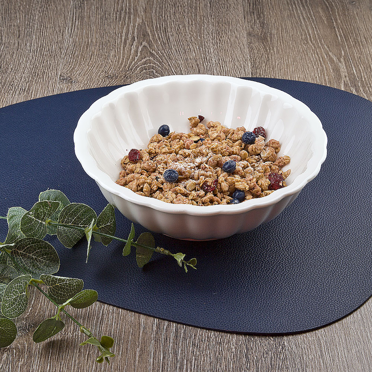 Салатник "маршмеллоу" 20*20*6,7 см, 1 л, фарфор (1/5/30) "nouvelle home" 0530184