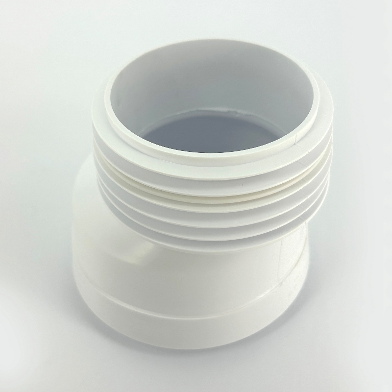 Труба McALPINE фановая L=116 мм с манжетой и 20 мм смещ., вход 97-107 мм, выход внутрь 110 мм трубы