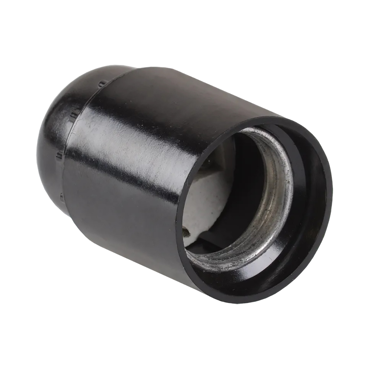 Патрон для лампы подвесной пкб27-04-к01 карболитовый е27 (черный) (1/50/200) "iek"