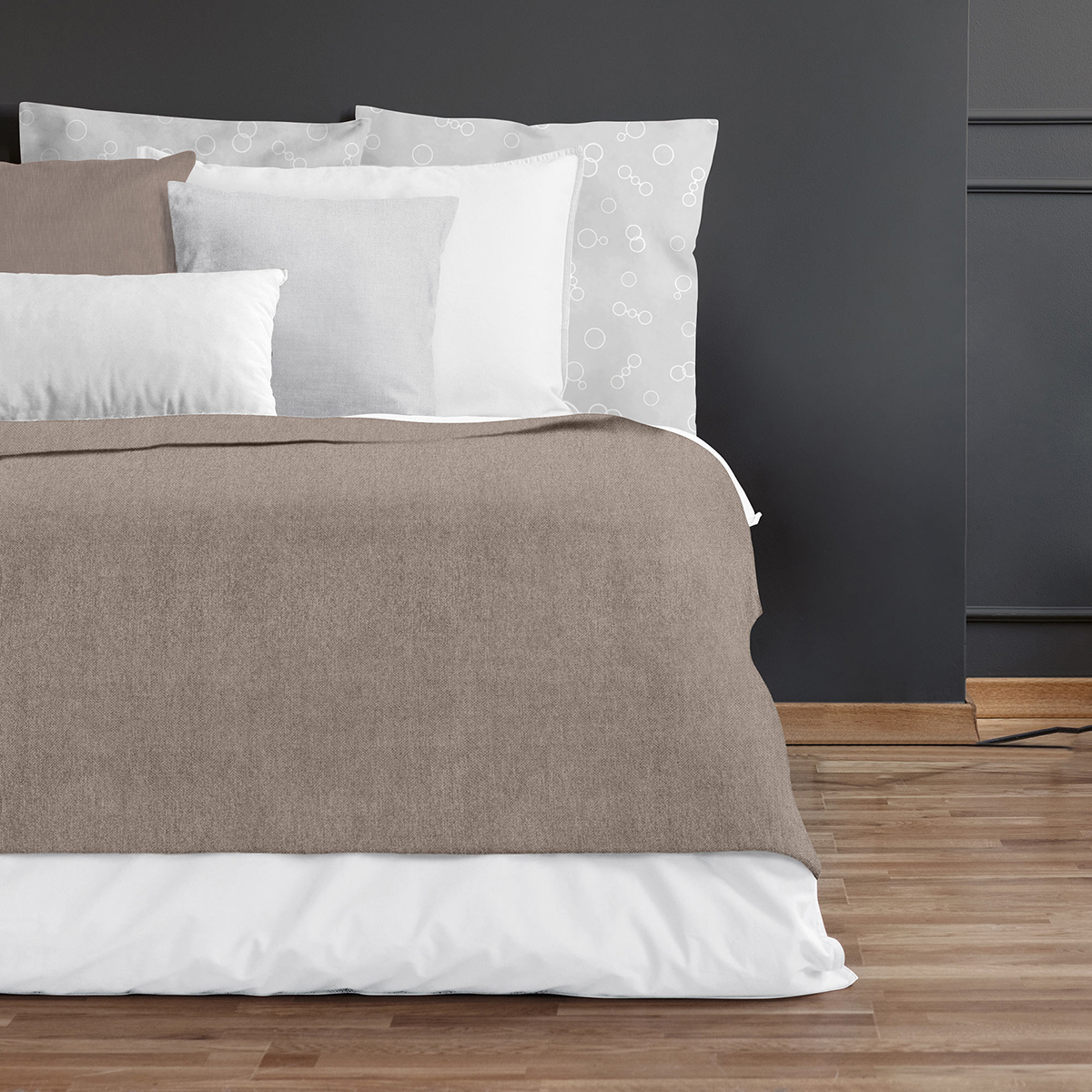 Покрывало "волшебная ночь" 200*220 см (какао)