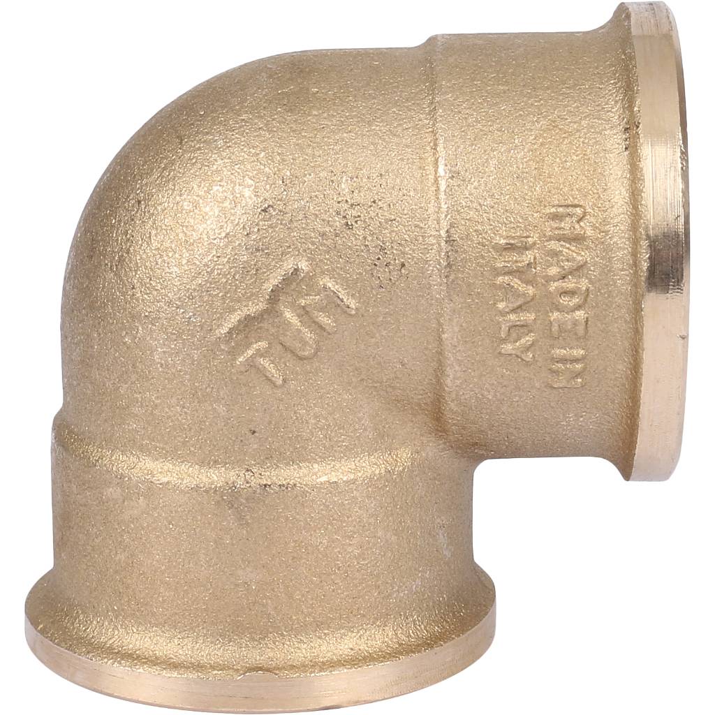 Колено ВР 3/4" x 3/4" латунь TIEMME