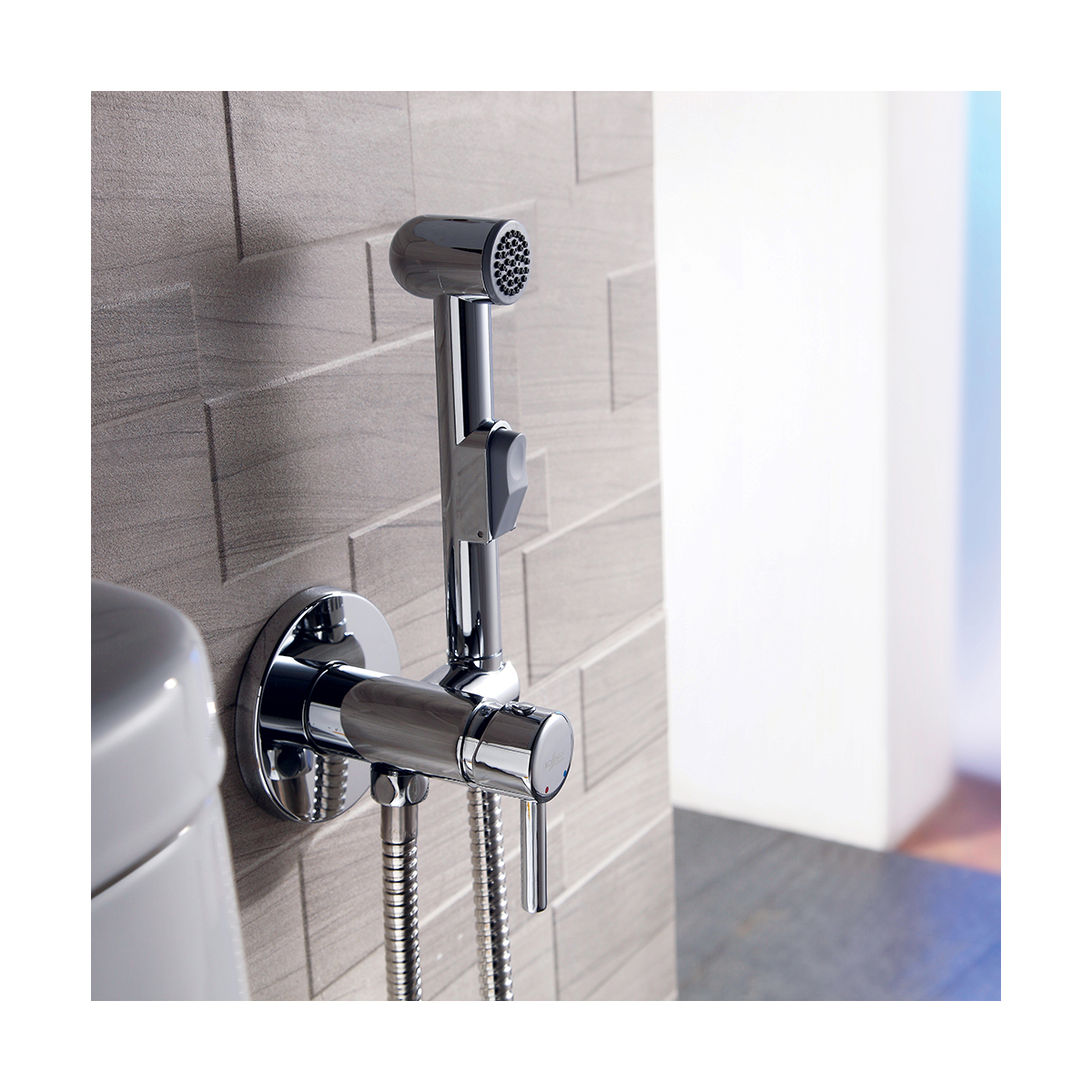 Смеситель с гигиеническим душем  x25-51 (встраиваемый) (1/12) "rossinka"