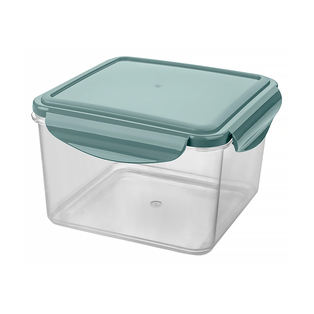 Контейнер для свч и холодильника "smart lock" 1,6 л квадрат. (1/12) "бытпласт"