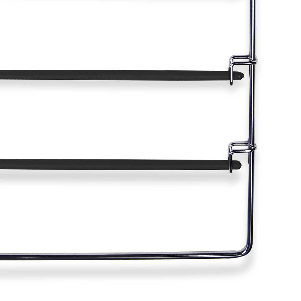 Вешалка для одежды с 4 разъемными нескольз. перекладинами (1/24) "valiant" 183012