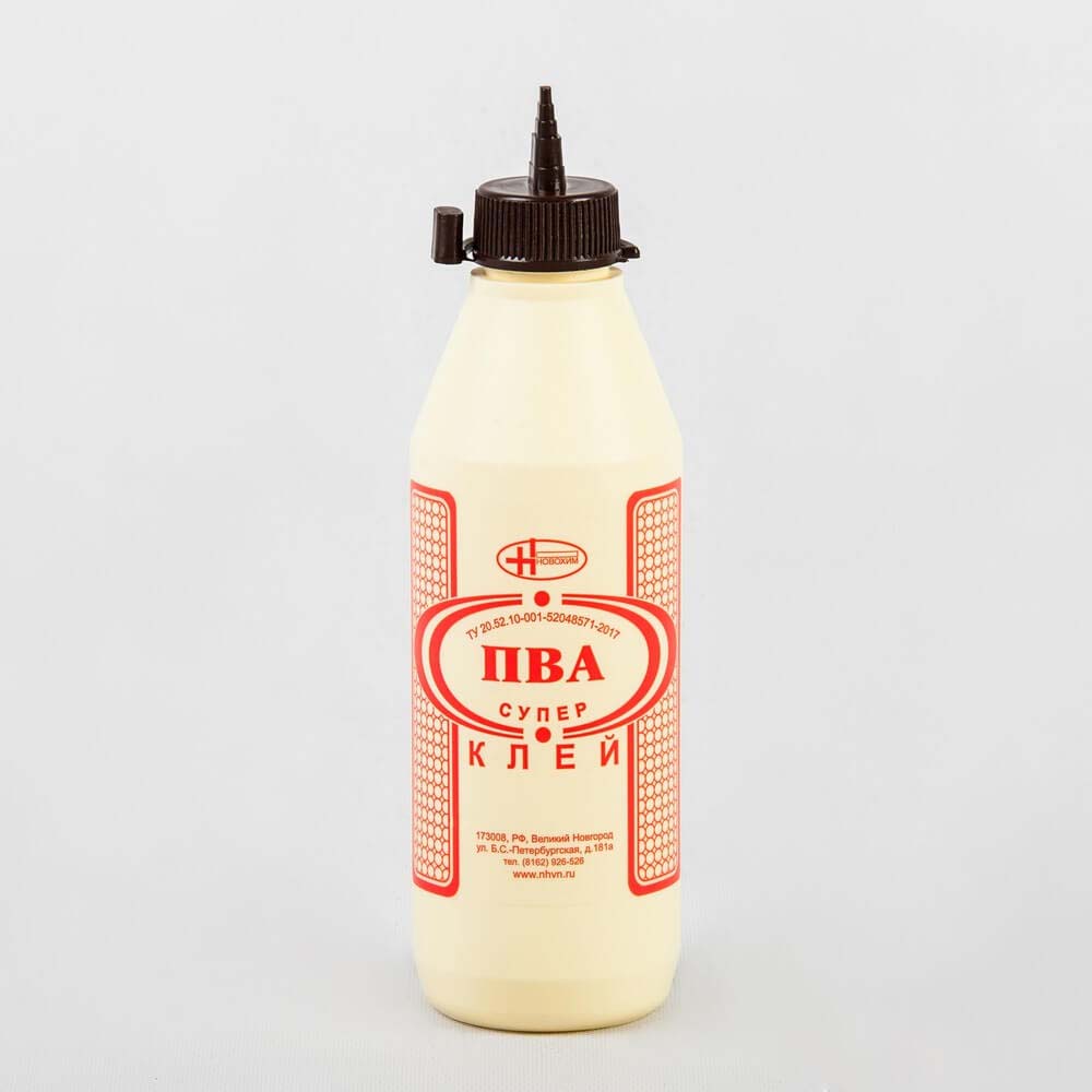 Клей пва "супер" новохим  0,5 кг (20)