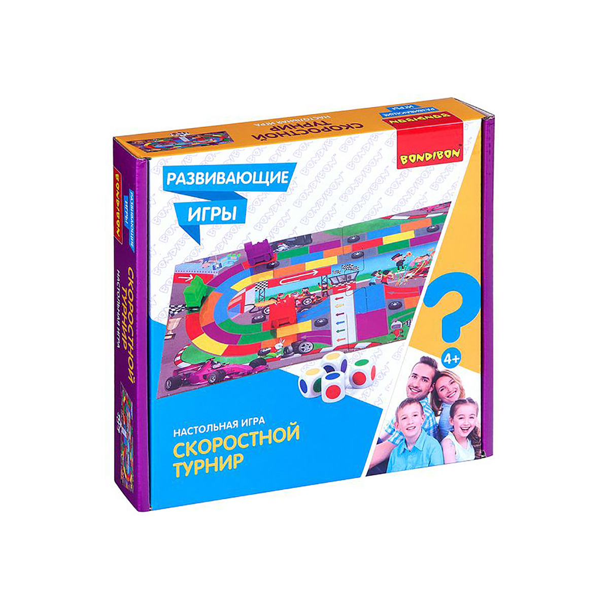Игра развивающая "скоростной турнир" "bondibon" вв4474