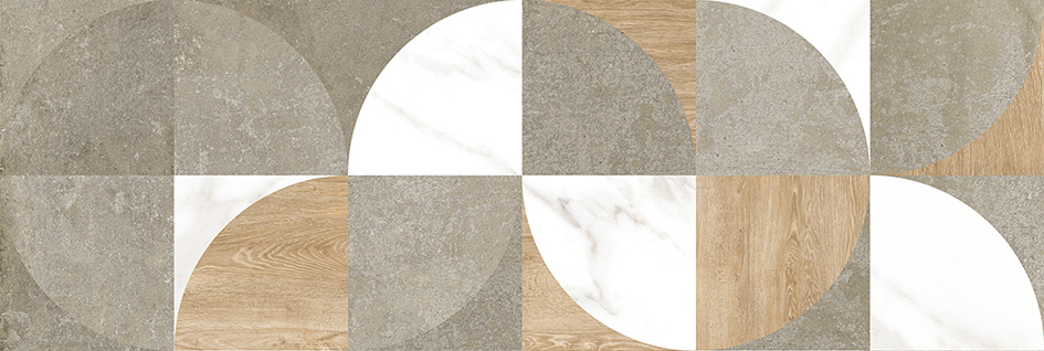 Arctic плитка настенная бежевый мозаика 17-00-11- 20x60