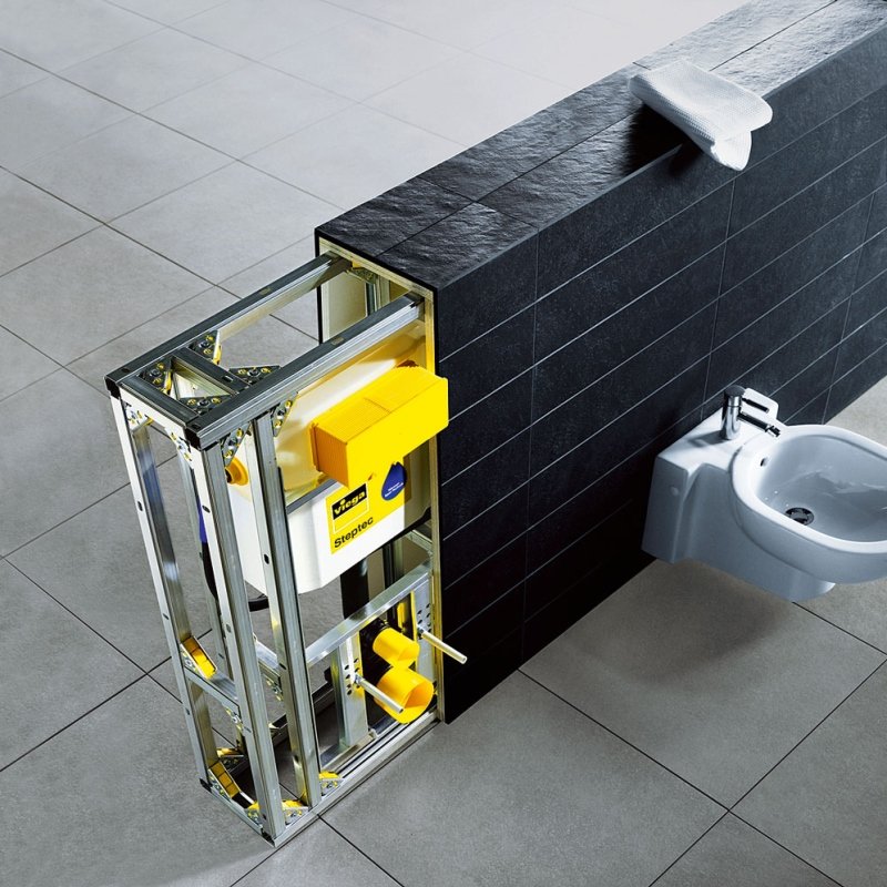 Модуль Viega Steptec инсталляция для унитаза 1110-1130мм