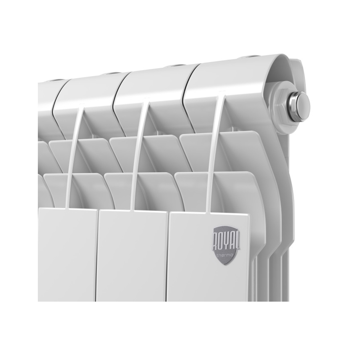 Радиатор алюмин. "biliner alum 500" 4 секции (1) "royal thermo"