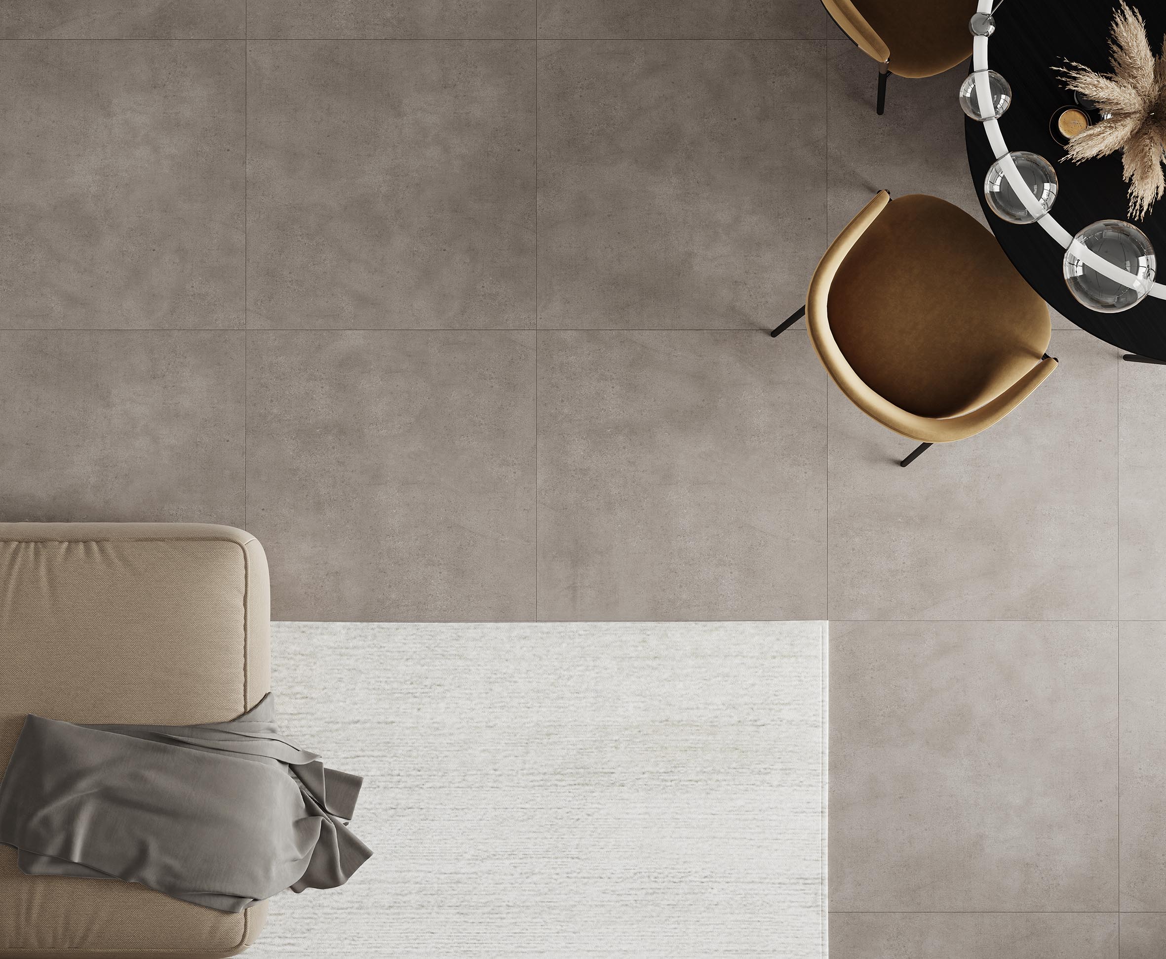 Spectra gris керамогранит лаппатированный 80x80