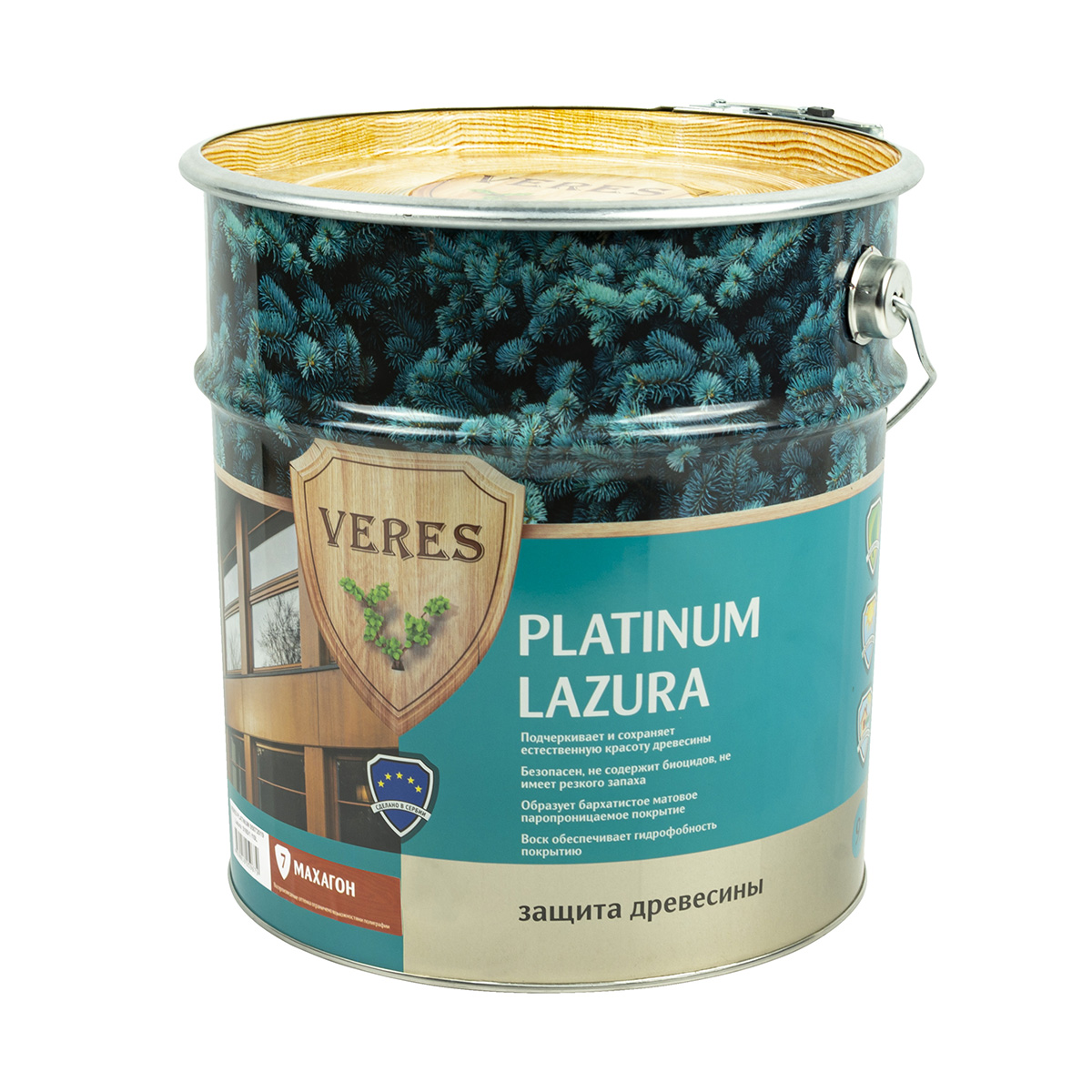 Верес платинум № 7 махагон 9 л (1) "veres"