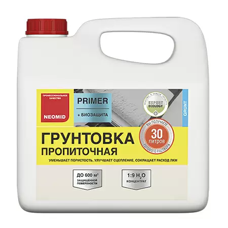 Neomid Primer / Неомид Праймер грунтовка универсальная пропиточная для внутренних работ