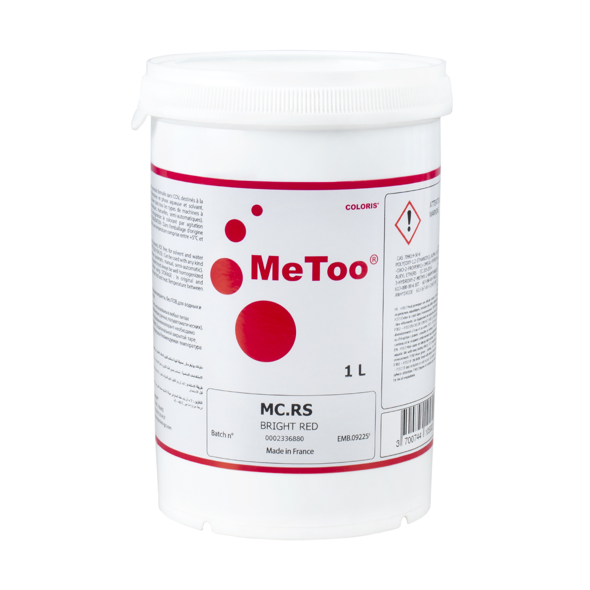 Колорант mc  rs (red) 1 л "рогнеда"