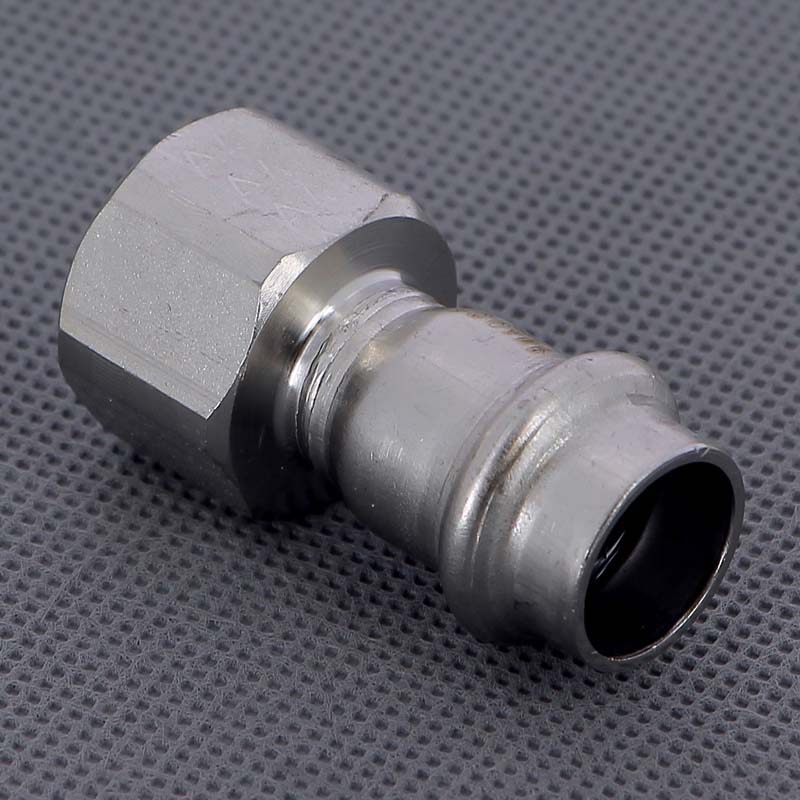 Муфта пресс-В 15х1/2" нержавеющая сталь Sanpress Inox VIEGA