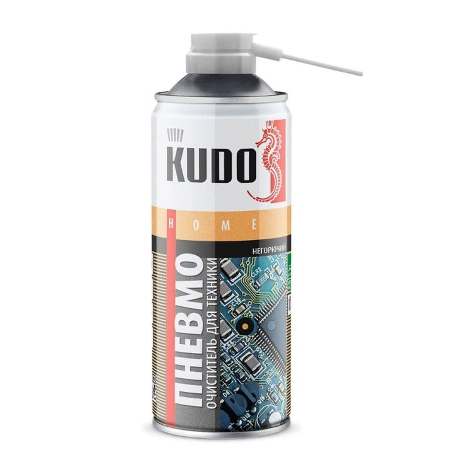 Пневмоочиститель для техники 520 мл негорючий (12) "kudo" ku-h451