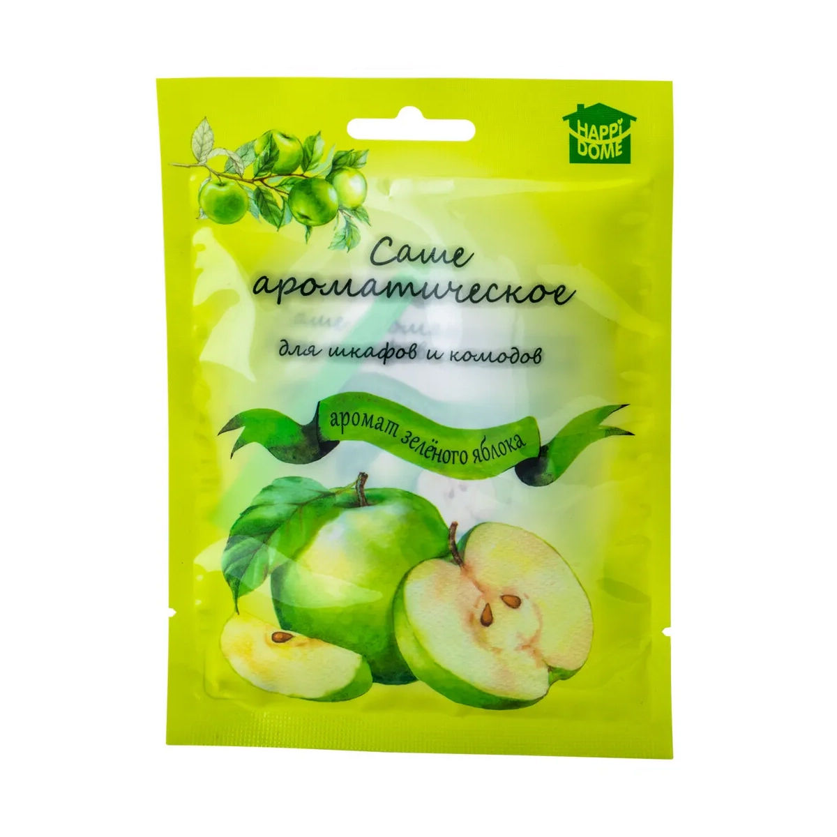 Ароматизатор для шкафа (саше) яблоко (1/200) "happi dome" atcr-2502-apl