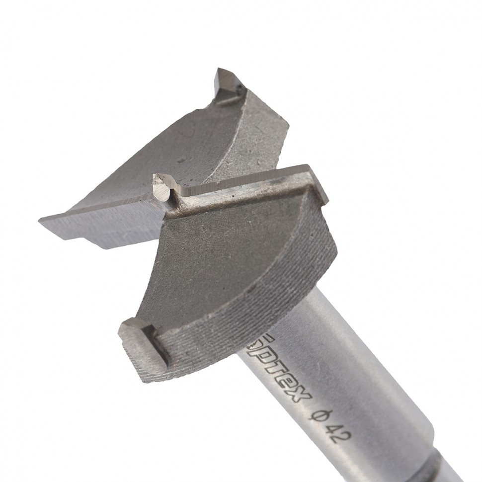 Сверло Форстнера по дереву, 42 мм, цилиндрический хвостовик Сибртех (704842)