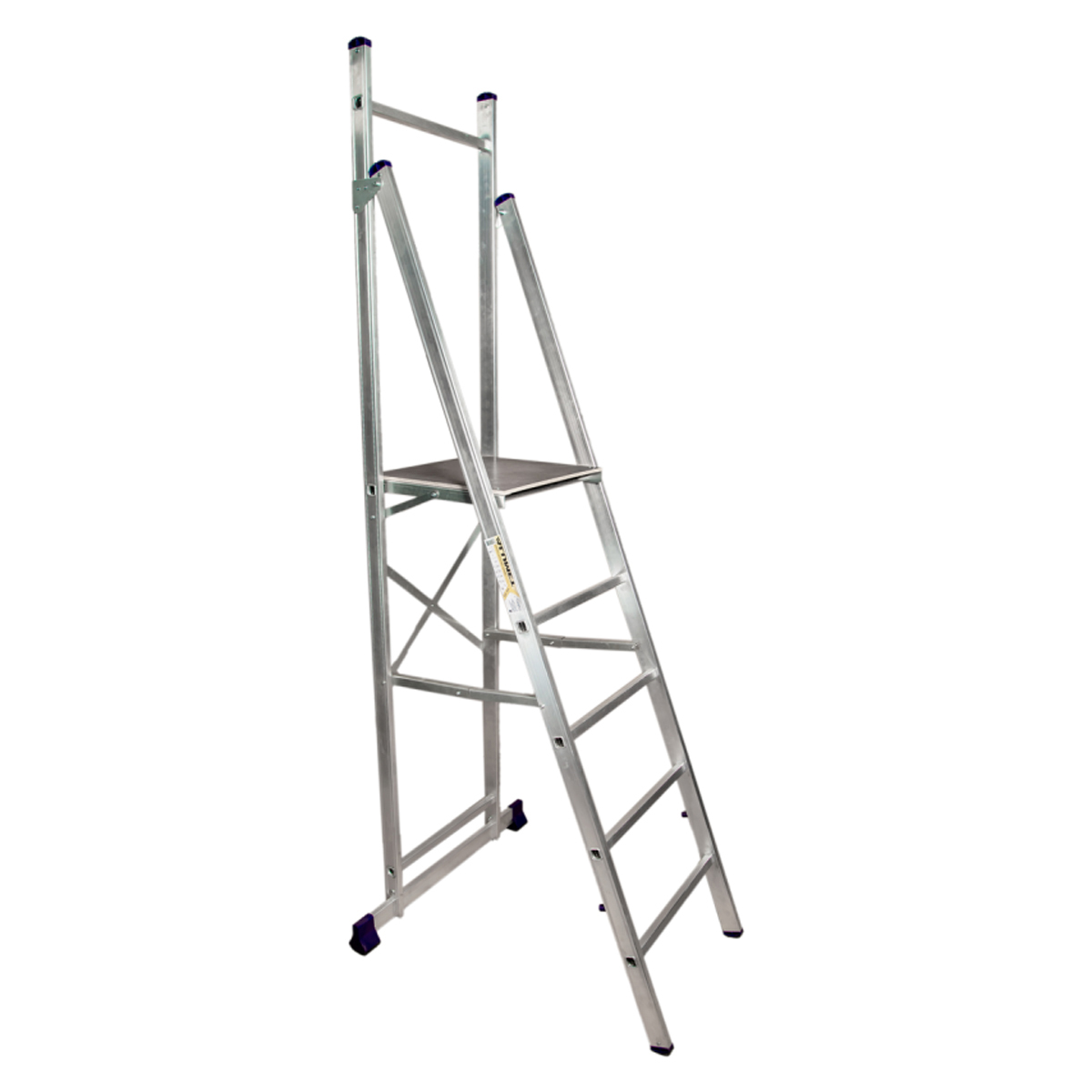 Стремянка профи алюминиевая  5 ступеней (1) "алюмет"