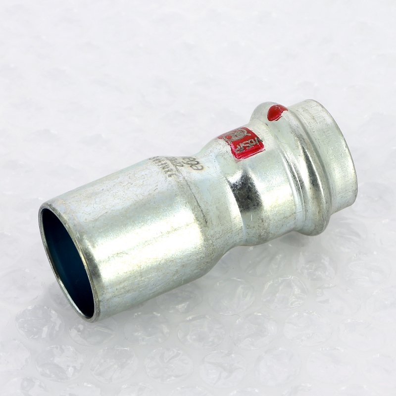 Муфта пресс 28x22 оцинкованная сталь Prestabo VIEGA