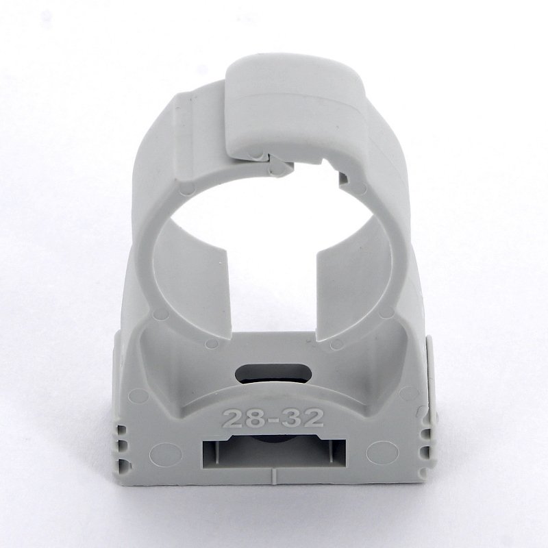 Хомут starQuick Walraven 28-32 мм полиамид серый, BIS