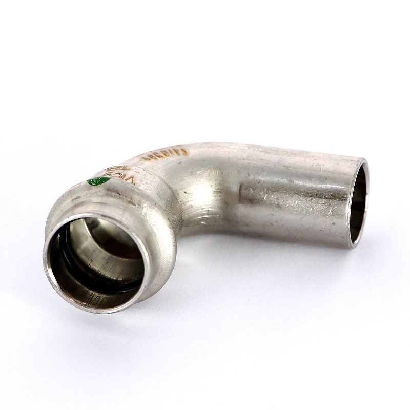 Угол-вставка пресс 18 нержавеющая сталь Sanpress Inox VIEGA