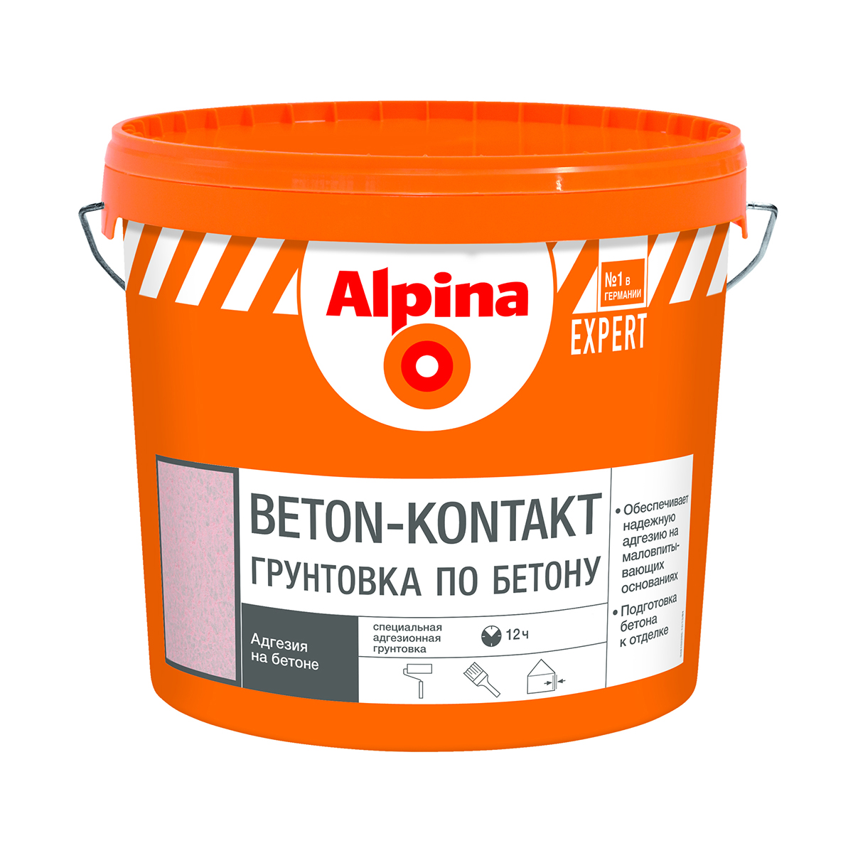 Грунтовка "expert" бетон-контакт 4 кг (1) "alpina"