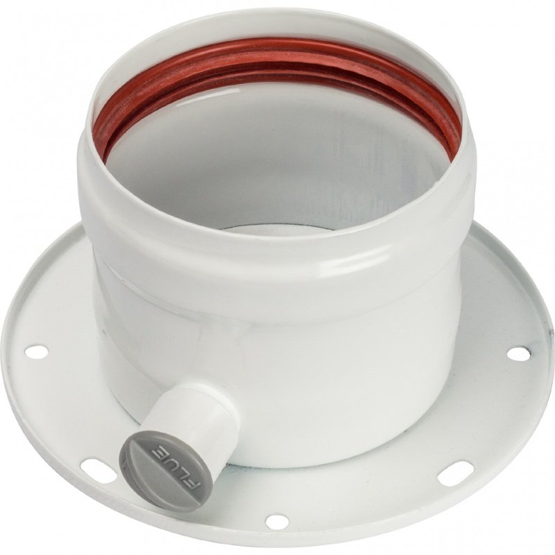 Адаптер для дымоходов D=80 с ревизией STOUT