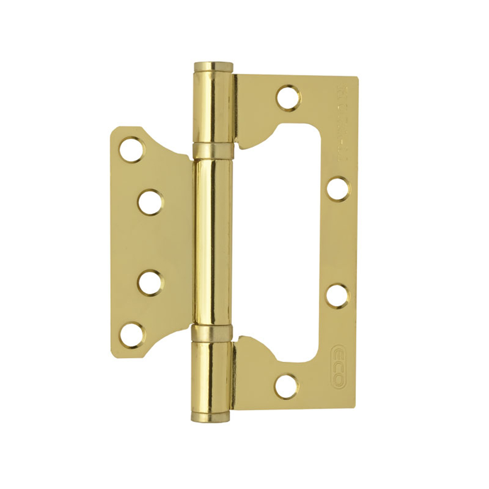 Петля накладн. универс. 800-4" eco (100*75*2,5)  латунь (2/100) "нора-м"