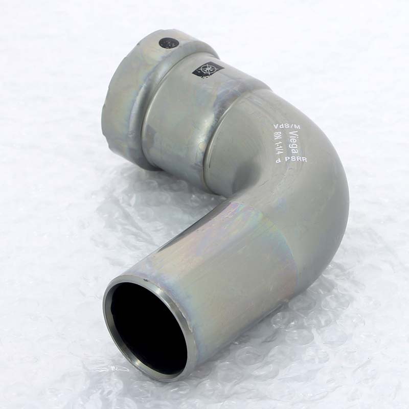 Угол-вставка пресс оцинкованная сталь Megapress VIEGA 1"1/4