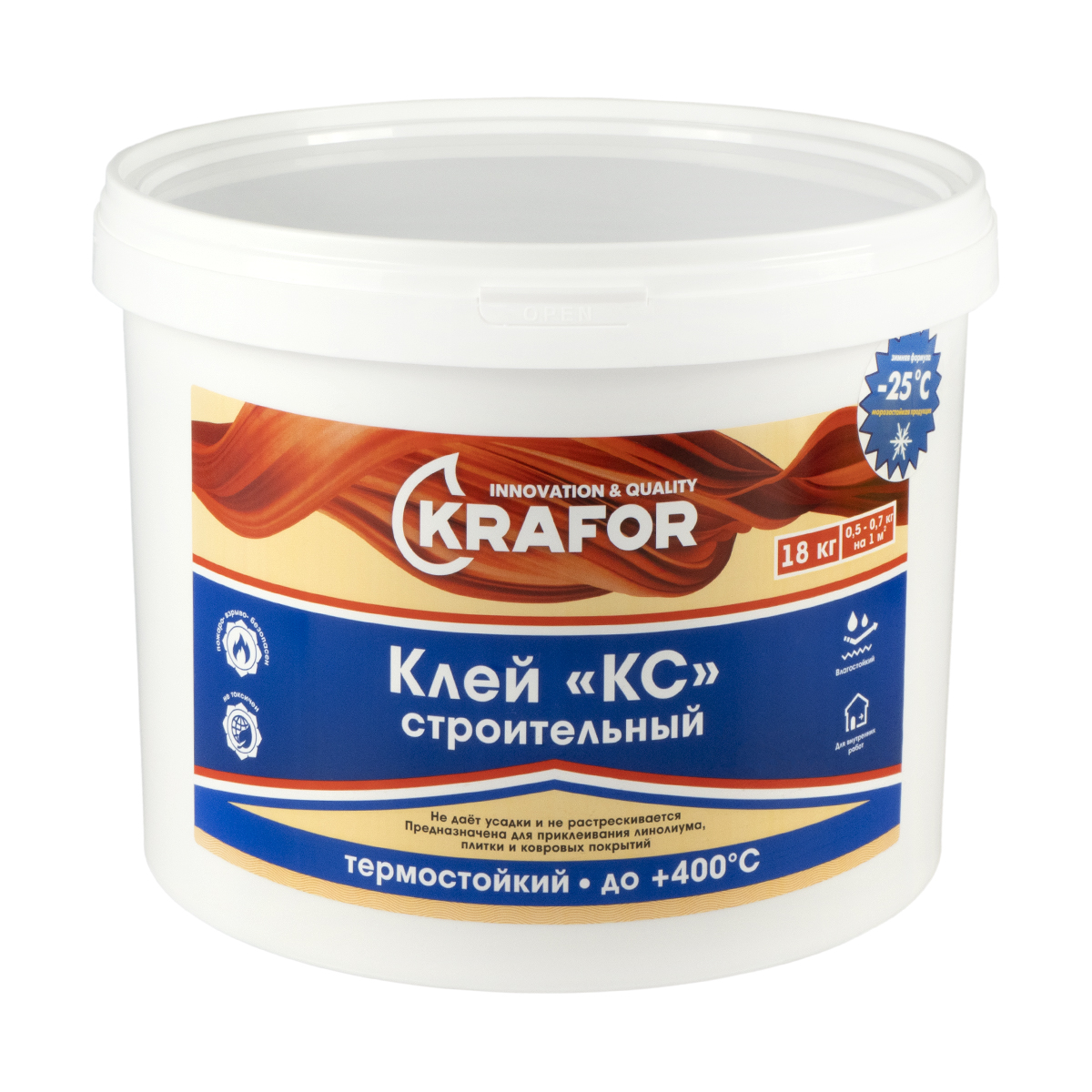 Клей универсальный кс 18 кг (1) "krafor"