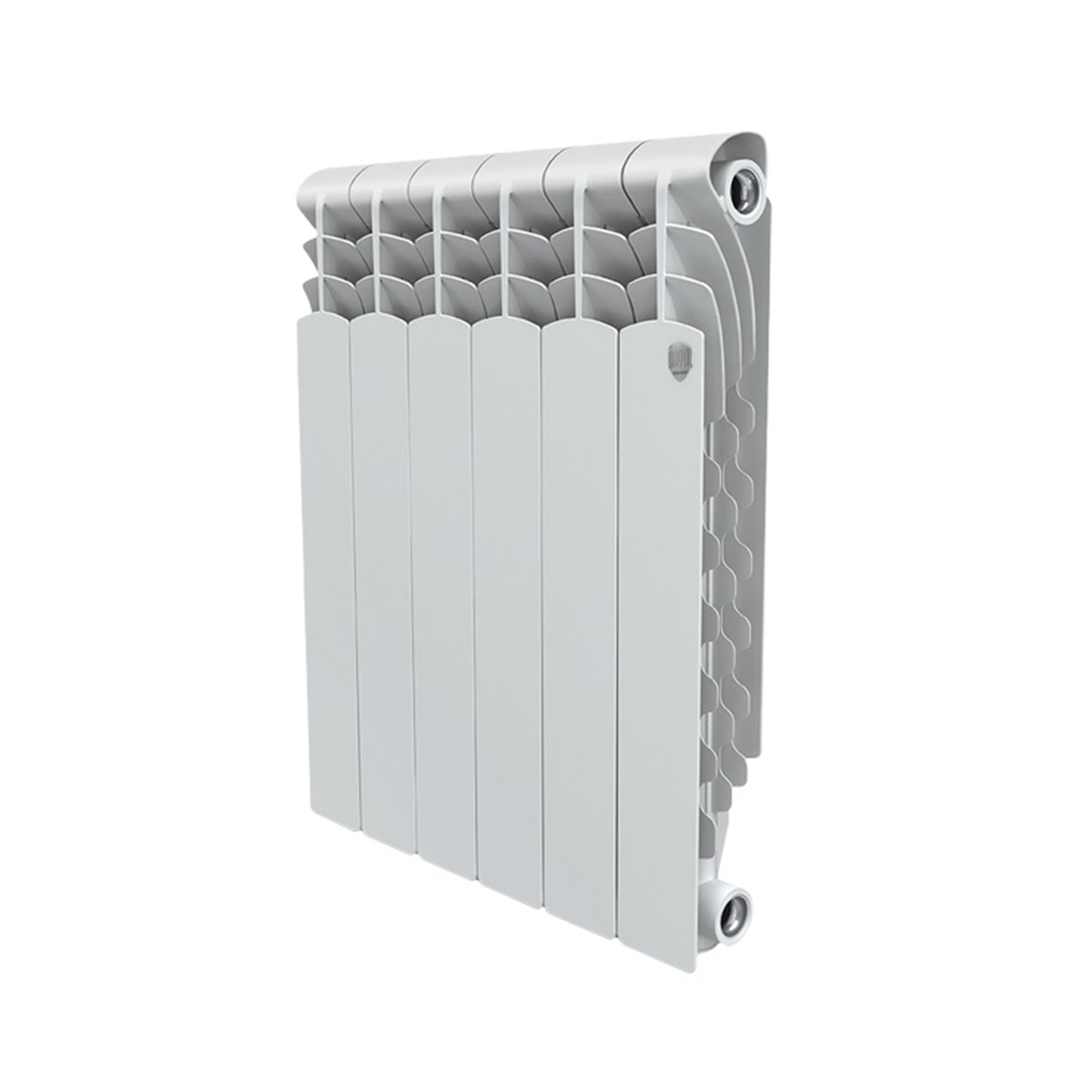 Радиатор алюмин. "revolution 350" 6 секций (1) "royal thermo"