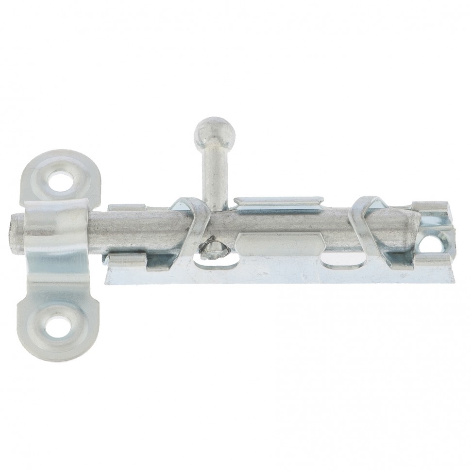 Задвижка накладная ЗТ-1 (Ц.Д.), цинк, 5 шт, (Металлист) (91514)