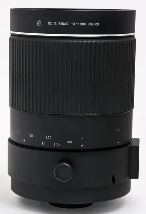 Объектив фотографический МС Рубинар 10/1000 Макро